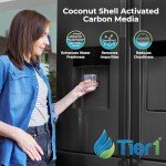 Tier1 ADQ36006101 Refrigerator Water Filter 4-Pack