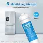 AQUA CREST Inline Carbon Water Filter - 2-Pack