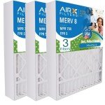 AIRX WICKED CLEAN AIR MERV 8 Filters - 3 Pack