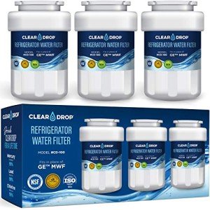 Clear Drop MWF Refrigerator Water Filter - 3 Pack