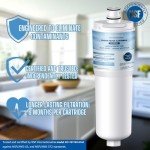 Water Filter 4-Pack for Bosch, Siemens, Whirlpool