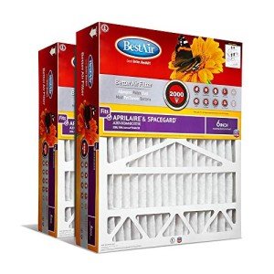BestAir MERV 11 AC Furnace Air Filters, 2-Pack