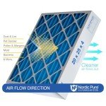 Nordic Pure 20x25x4 Pleated MERV 7 Air Filters