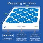 Nordic Pure 20x25x4 Pleated MERV 7 Air Filters