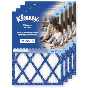 Kleenex 14x20x1 Allergen Air Filter (4-Pack)