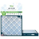 MERV 11 Pleated HVAC Air Filter (2 Pack)