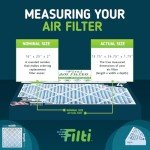 MERV 11 Pleated HVAC Air Filter (2 Pack)