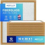 10x30x1 Fiberglass Air Filter - 12 Pack