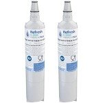 Premium Refrigerator Water Filter Replacement (2 Pack)