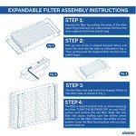 Aerostar MERV 11 Aprilaire 410 Replacement Filters - 2 Pack