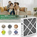 MERV 16 20x20x5 Air Filter for Lennox & Honeywell