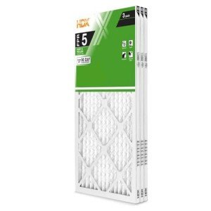 3-Pack MERV 8 Pleated Air Filters 18x24