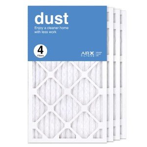 AIRx 14x25x1 MERV 8 Pleated Air Filters - 4 Pack