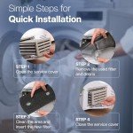 Miele T1 Dryer Plinth Filter Replacement – 2 Pack