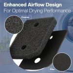 Miele T1 Dryer Plinth Filter Replacement – 2 Pack