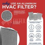 Honeywell 12x20 Aluminum Mesh Air Filter 2-Pack