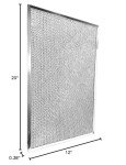 Honeywell 12x20 Aluminum Mesh Air Filter 2-Pack