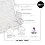 MERV 13 14x18x1 Air Filter 6 Pack