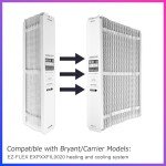 20x25x5 Merv 10 Expandable Filter Media, 2-Pack