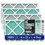Spearhead 14x25x1 MERV 11+ Odor Defense Filter 4-PK