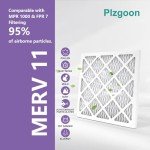 Plzgoon MERV 11 Air Filter 14x14x1 (6 Pack)