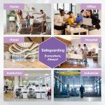 Plzgoon MERV 11 Air Filter 14x14x1 (6 Pack)