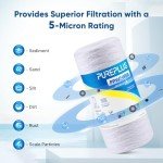 5-Micron Whole House Sediment Filter Replacement - 4 Pack