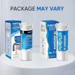 PUREPLUS XWF Water Filter for GE Refrigerators, 2-Pack