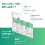 12x12 Pleated MERV 8 Air Filter - 2 Pack