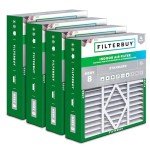 20x20x5 MERV 8 Air Filters (4-Pack)