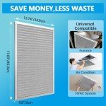 Reusable MERV 8 HVAC Air Filter, 14x18x1