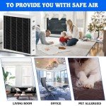 MERV 16 Air Filter 20x20x5 for Lennox & Honeywell