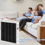 MERV 16 Air Filter 20x20x5 for Lennox & Honeywell