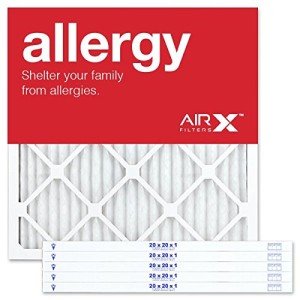 AIRx Allergy MERV 11 Pleated Air Filters, 20x20x1