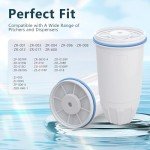 Zero Pitcher Replacement Filters - Pack of 4