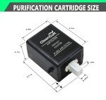 Replacement Air Filter Cartridge for Zero Refrigerators (2 pcs.)