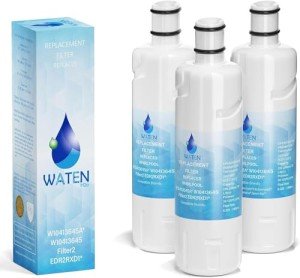 3-Pack Compatible Refrigerator Water Filter Set