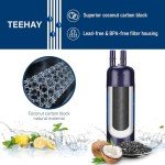 TEEHAY Water Filter Replacement for KitchenAid (2 Pack)