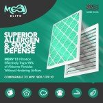 MERV 13 Pleated Air Filter 14x18x1 Pack of 6