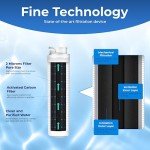 Pureline MSWF GE Refrigerator Water Filter (3 Pack)