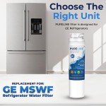 Pureline MSWF GE Refrigerator Water Filter (3 Pack)