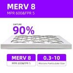 12x12 MERV 8 Pleated Air Filters (2-Pack)