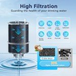 6 Pack Compatible PUR® Faucet Water Filters