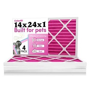 Color Changing Air Filter for Pets | 4 Pack
