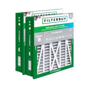 20x25x5 MERV 8 Dust Defense Air Filters (2-Pack)