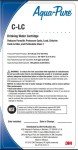 3M Aqua-Pure Under Sink Water Filter Replacement