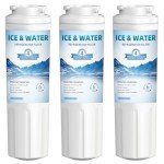 UKF8001 Water Filter Compatible with EDR4RXD1 3-Pack
