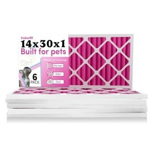 Color Changing 14x30x1 Air Filter for Pets