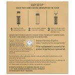 Brita Stream Water Filter Pitcher - BPA-Free, 2 Filters