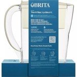 Brita 6-Cup Water Filter Pitcher, Beige